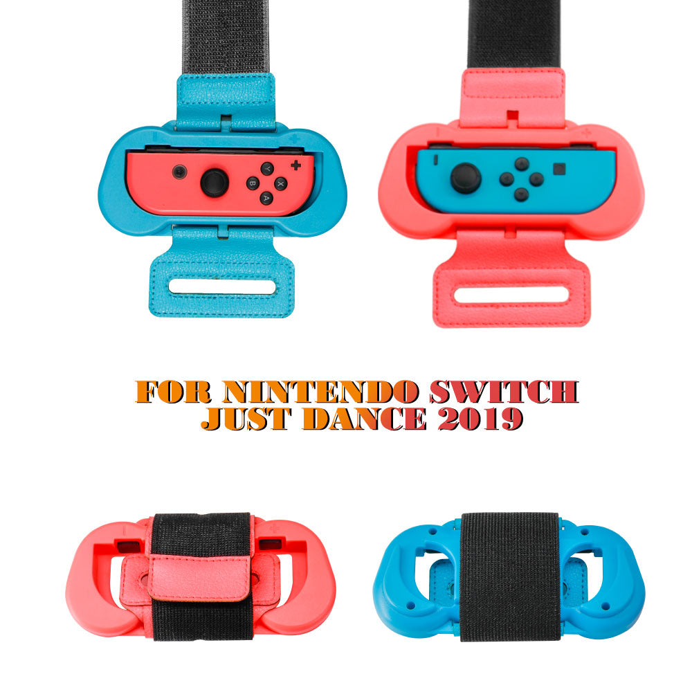 JYS 2PCS Justerbar håndledsrem til Nintendo Switch Just Dance 2020/2019 Joy-Con Controller JYS 2PCS Justerbar håndledsrem til Nintendo Switch Just Dance 2020/2019 Joy-Con Controller